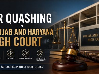 FIR Quashing in Punjab and Haryana High Court – Legal Process, Grounds & Expert Guidance